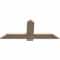 Ekena Millwork Eugene Smooth Timber Gable Bracket, Douglas Fir, 48"W x 20"H x 1 1/2"D x 5 1/2"F, 10/12 Pitch GBW048X20X0206EUG00SDF - alternate 3